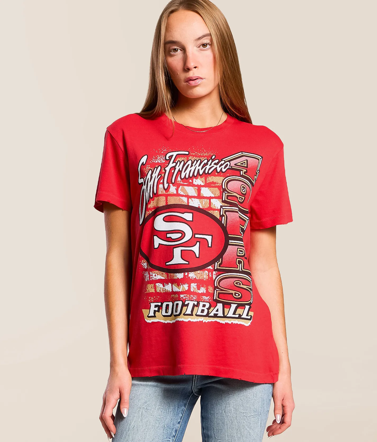 Tops | Junkfood San Francisco 49ers T-Shirt Licorice