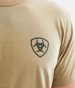 Graphic T-Shirts | Ariat San Juan Diamond T-Shirt Sage Heather