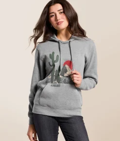 Tops | Ariat San Pedro Hooded Sweatshirt Heather Grey