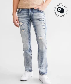Rock Revival Jeans|Bottoms | Rock Revival Santiago Slim Straight Stretch Jean Santiago SJ205