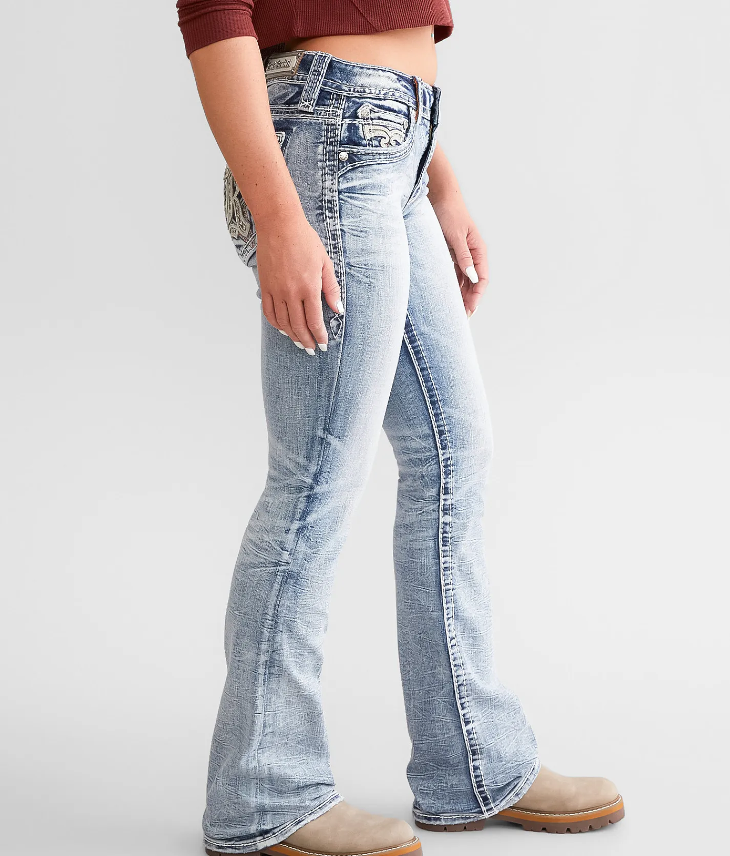 Jeans|Bottoms | Rock Revival Saoirse Easy Boot Stretch Jean Saoirse E207