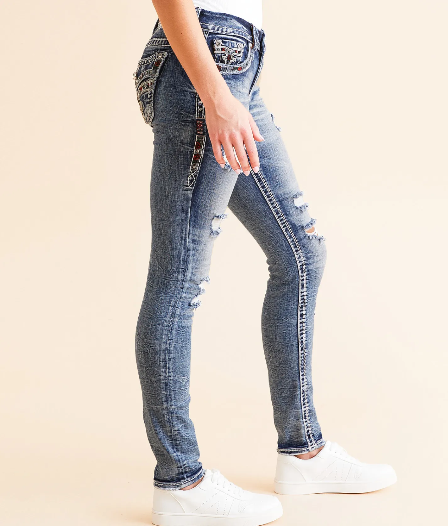 Rock Revival Sarah Low Rise Skinny Stretch Jean Sarah S203