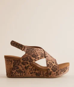 Shoes | Very G Sasha Wedge Sandal Leopard