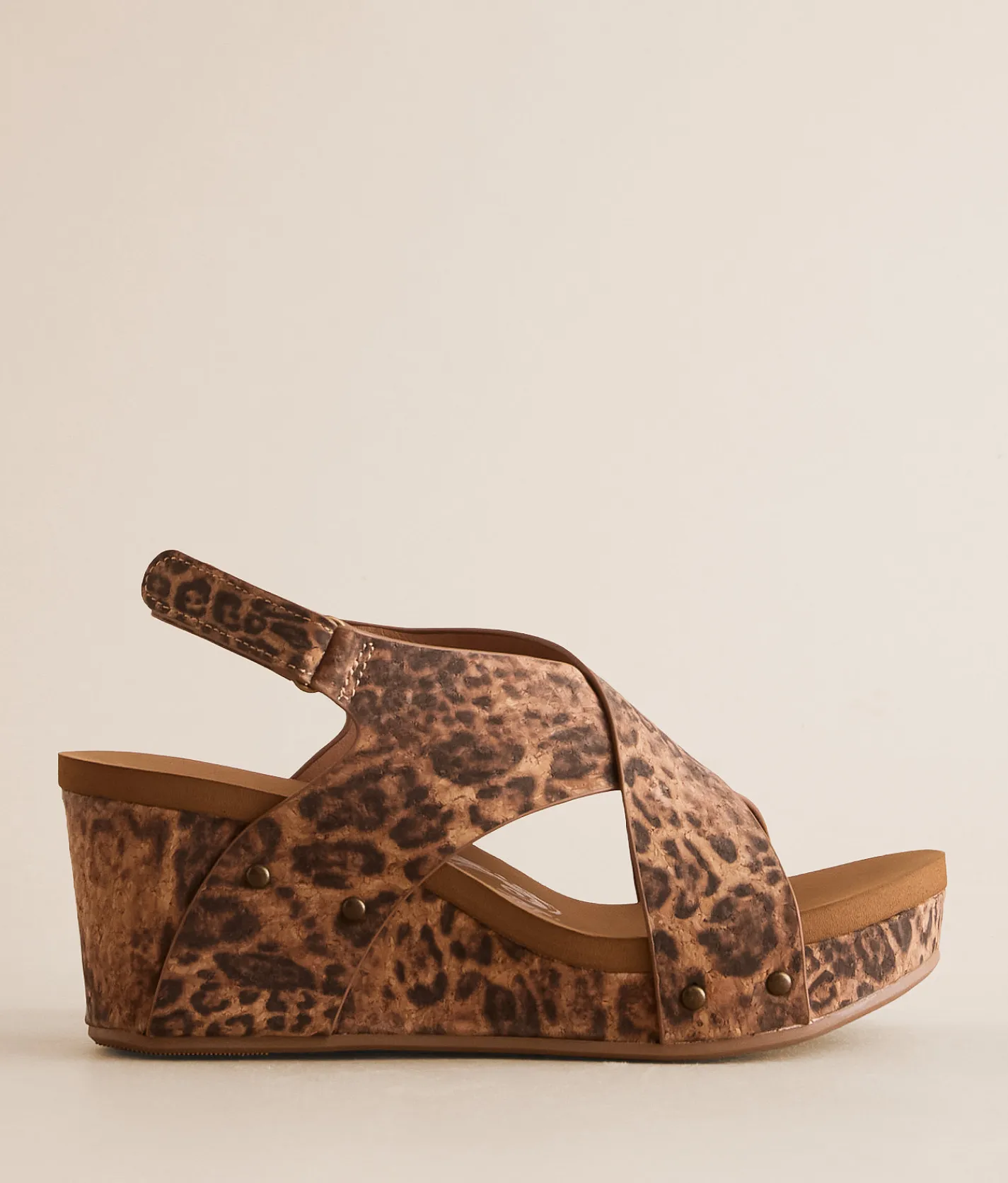 Shoes | Very G Sasha Wedge Sandal Leopard