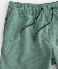 Bottoms|Shorts | Departwest Satch Stretch Short Blue Spruce