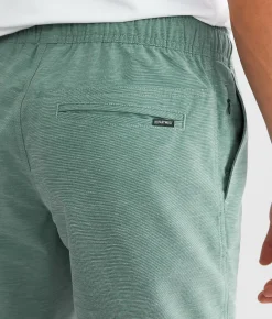 Bottoms|Shorts | Departwest Satch Stretch Short Blue Spruce