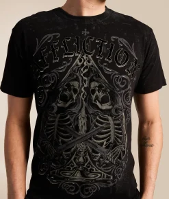 Tops|Graphic T-Shirts | Affliction Savage Void T-Shirt Black