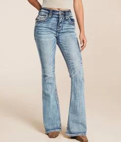 Bottoms | Rock Revival Savannah High Rise Flare Stretch Jean Savannah UF205
