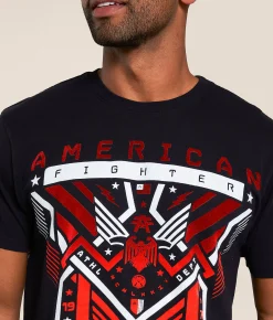 Tops|Graphic T-Shirts | American Fighter Sawgrass T-Shirt Black