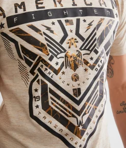 American Fighter Sawgrass T-Shirt Dark Sand Outlet