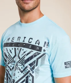American Fighter Sawgrass T-Shirt Powder Blue