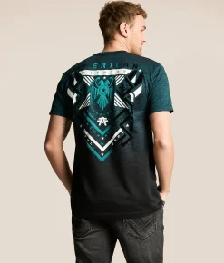 Tops|Graphic T-Shirts | American Fighter Sawgrass T-Shirt Sacramento Black