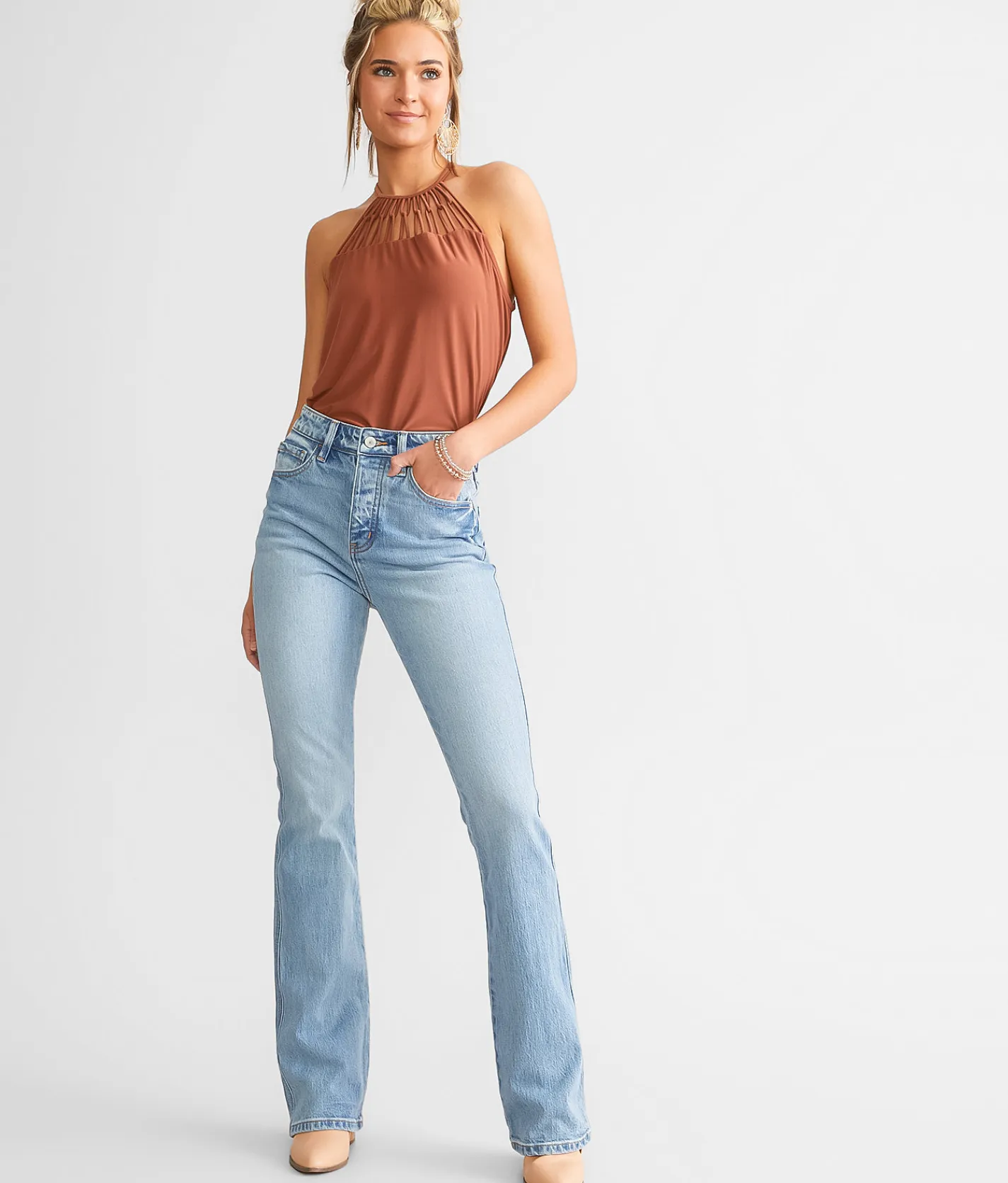 KanCan Signature 90s Boot Stretch Jean Brenda Hot