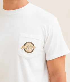Graphic T-Shirts | Old Row 80s Camo T-Shirt White