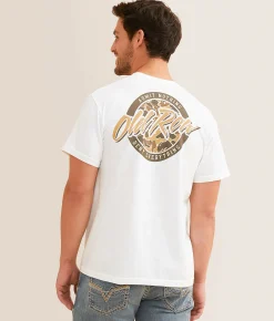 Graphic T-Shirts | Old Row 80s Camo T-Shirt White