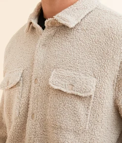 Coats & Jackets | Flag & Anthem Scarsdale Sherpa Shacket Oatmeal