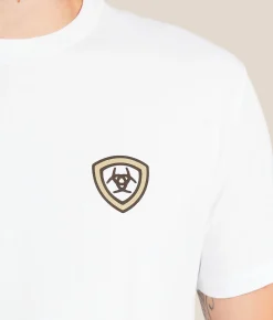 Ariat Scenic Circle T-Shirt White Hot