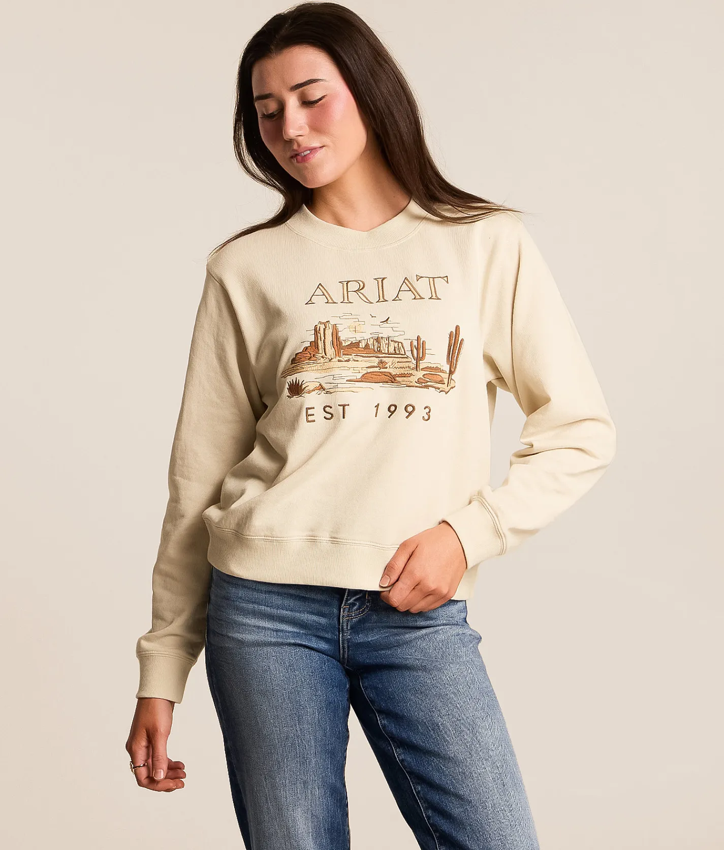 Tops | Ariat Scenic Pullover Summer Sand