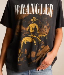 Wrangler® Scenic T-Shirt Washed Black Sale