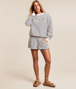 Bottoms|Shorts | Salty Crew Schooner Striped Short Bright Navy