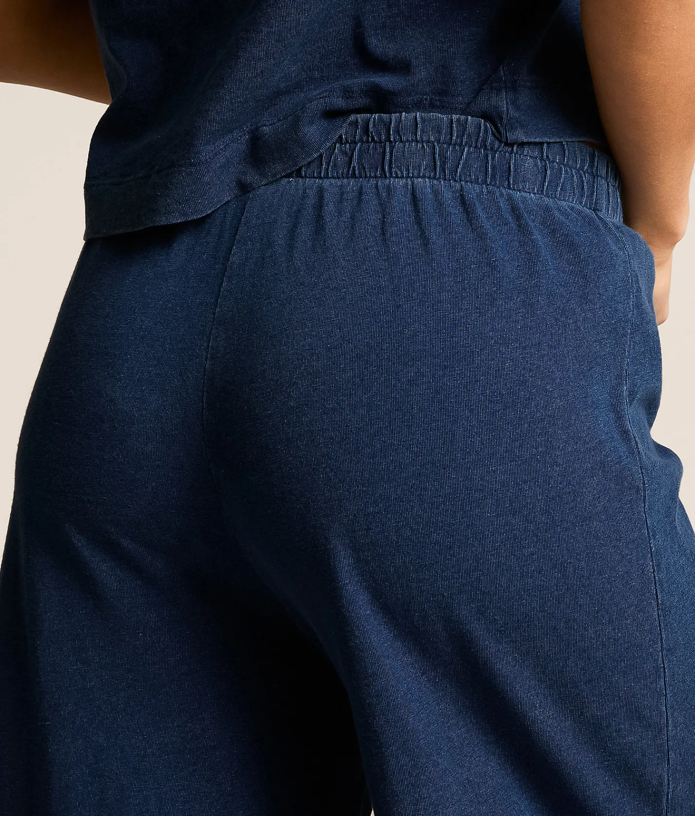 Bottoms | Z Supply Scout Jersey Denim Wide Leg Pant Indigo