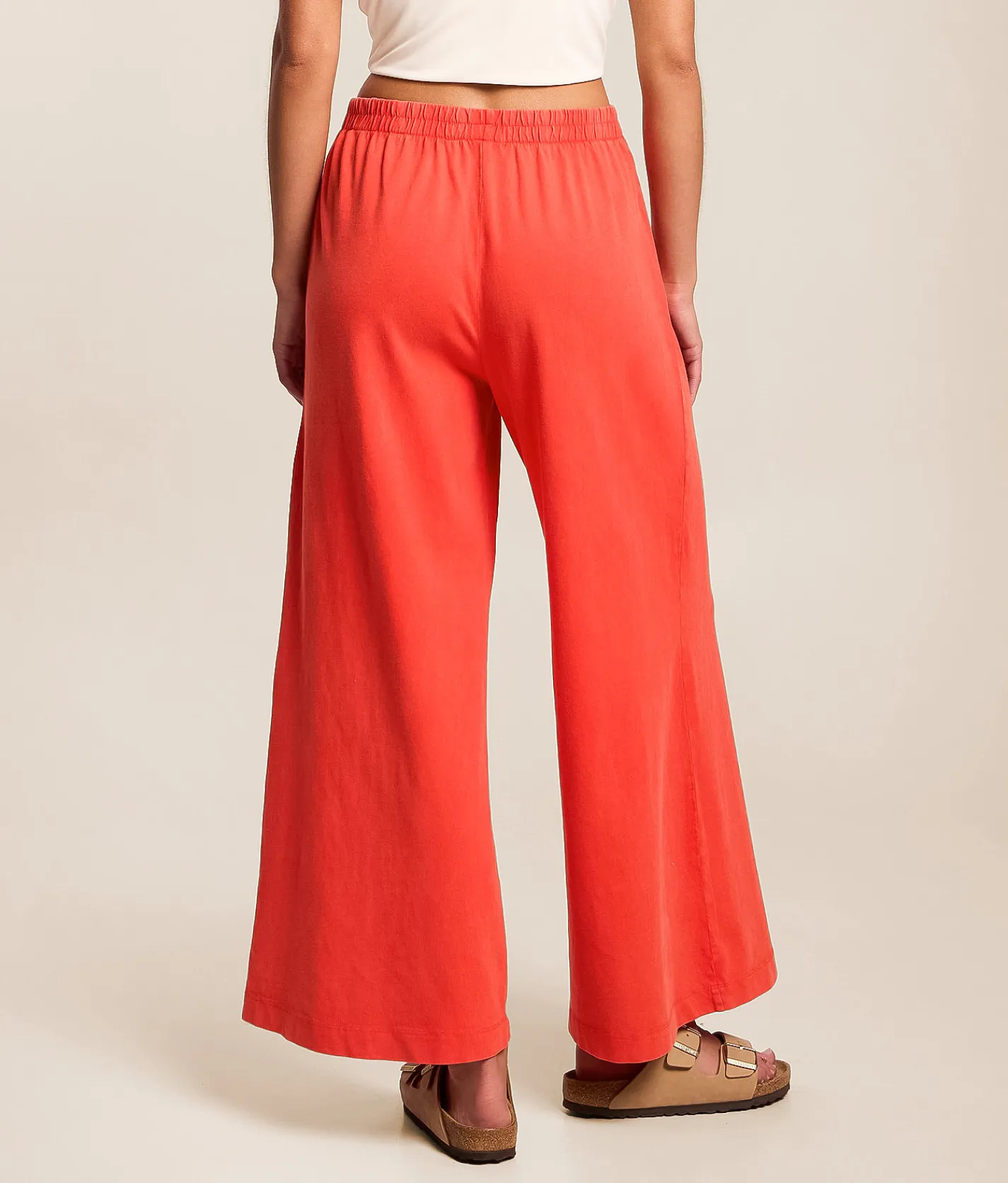 Bottoms | Z Supply Scout Jersey Flare Pants Lychee