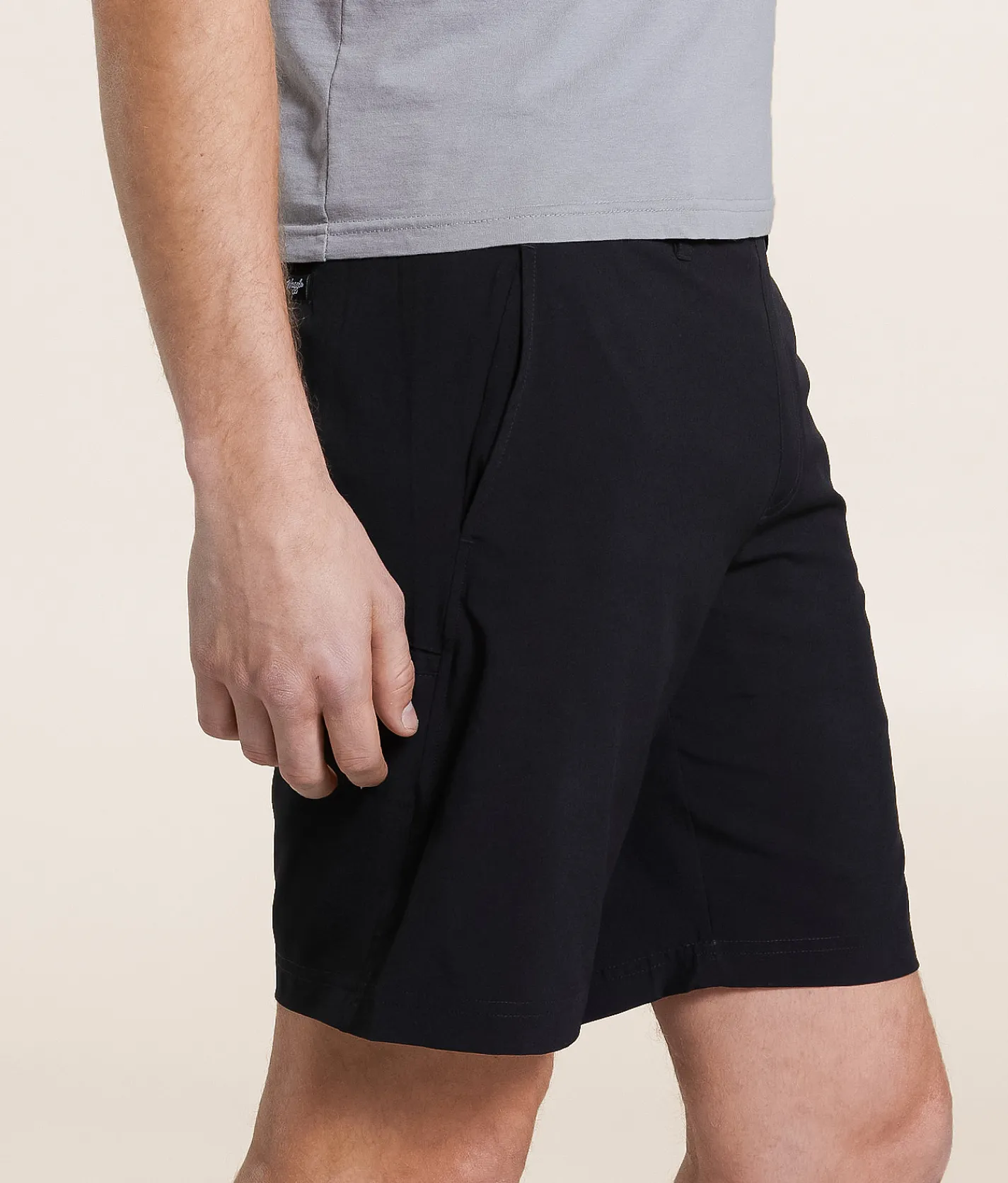 Waggle® Scramble Stretch Walkshort Cool Gray Clearance