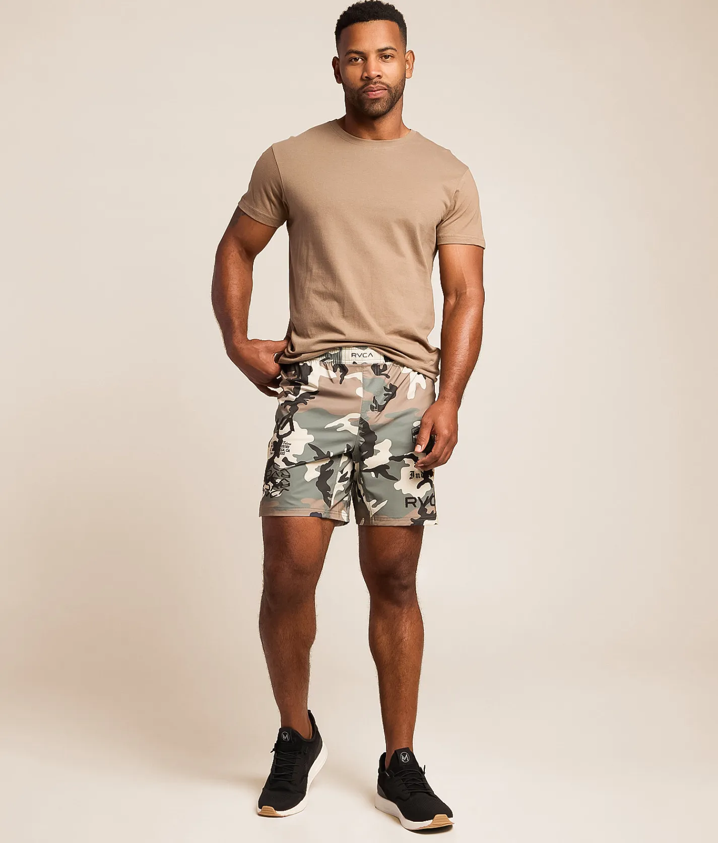 Bottoms|Shorts | RVCA Scrapper II Camo Stretch Short Camoflauge