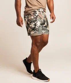 Bottoms|Shorts | RVCA Scrapper II Camo Stretch Short Camoflauge