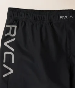 Bottoms|Activewear | RVCA Scrapper II Performance Stretch Short Black