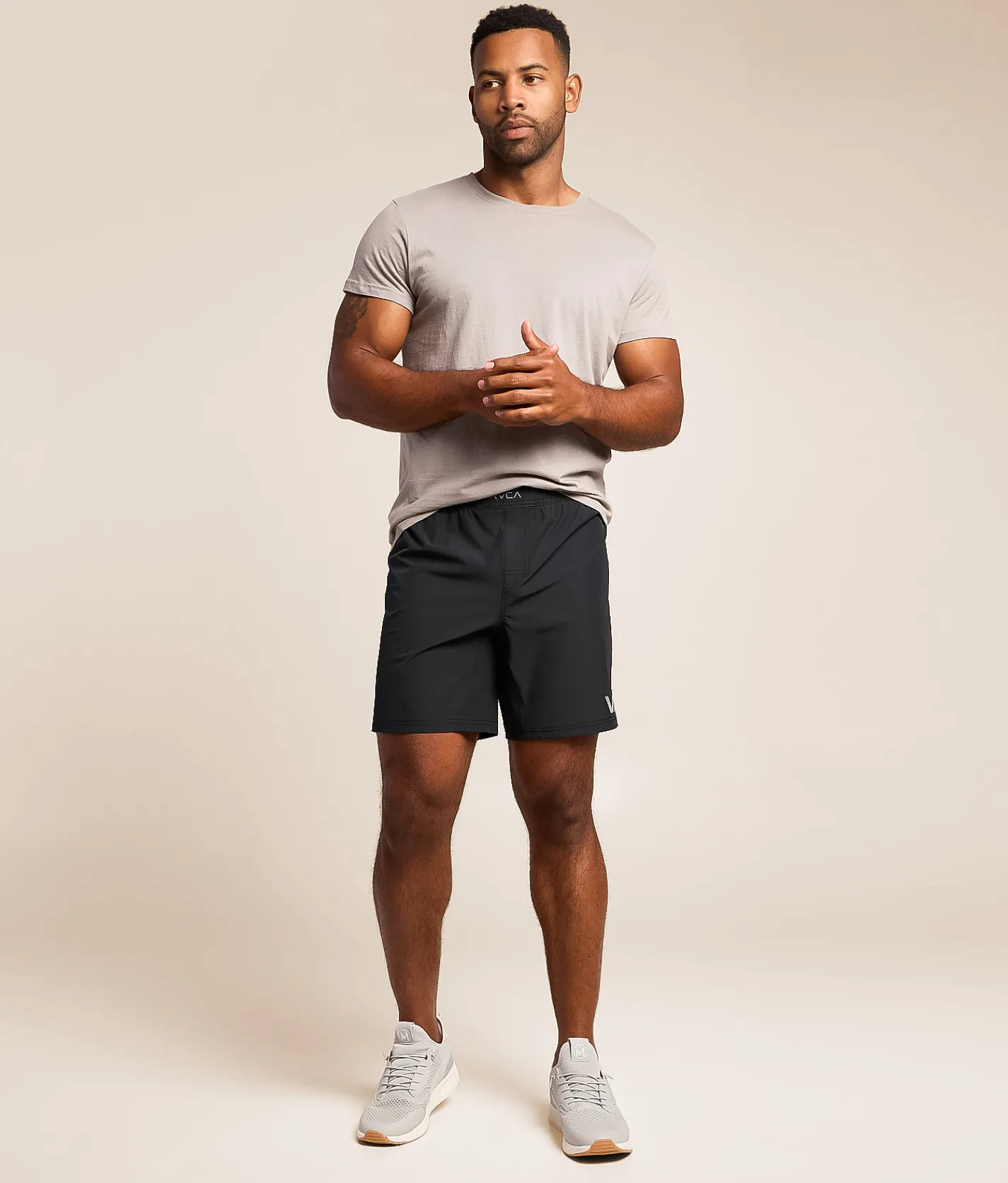 Bottoms|Activewear | RVCA Scrapper II Performance Stretch Short Black