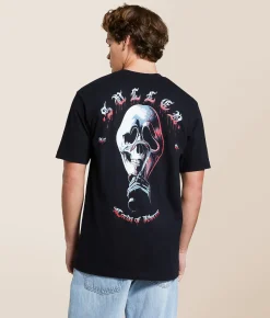 Tops|Graphic T-Shirts | Sullen Screamin T-Shirt Jet Black