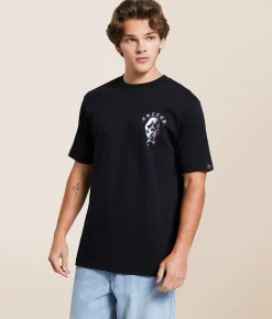 Tops|Graphic T-Shirts | Sullen Screamin T-Shirt Jet Black