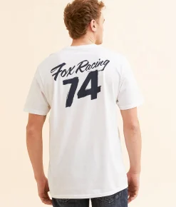 Graphic T-Shirts | Fox Scripted T-Shirt Optic White