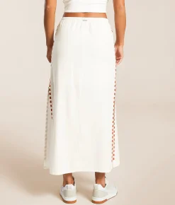 Bottoms | Billabong Secret Cove Maxi Skirt Salt Crystal