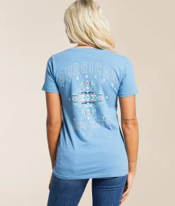 Tops | American Fighter Sedona T-Shirt Admiral Blue