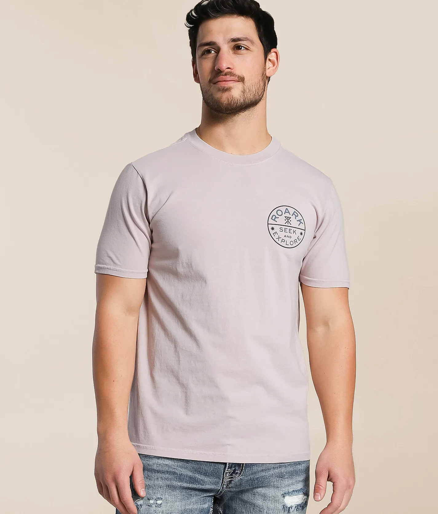 Roark Seek & Explore T-Shirt Dusty Violet Best