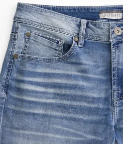 Sale Jeans|Bottoms | Departwest Seeker Straight Stretch Jean Toluca