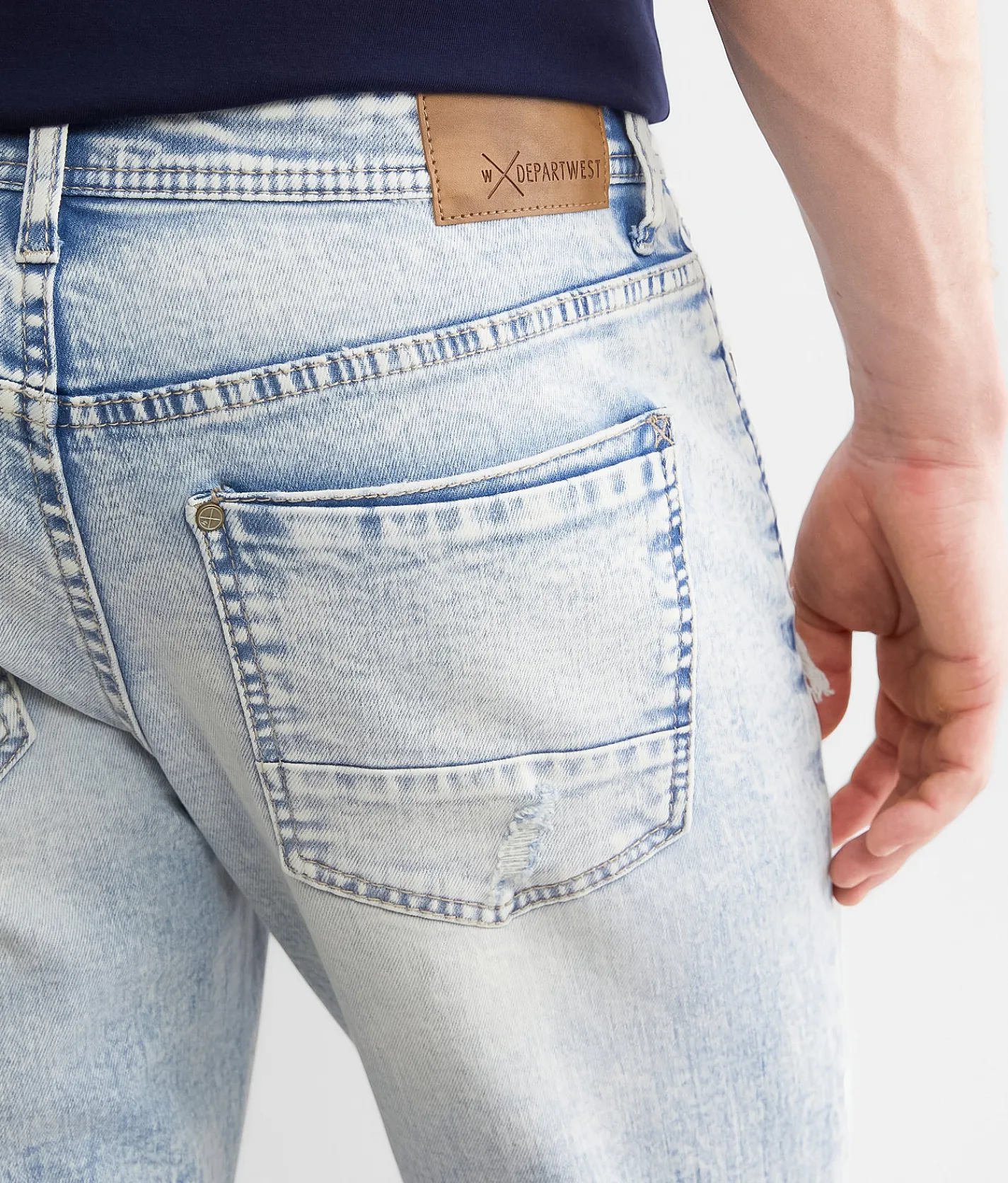 Jeans | Departwest Seeker Straight Stretch Jean Mocho