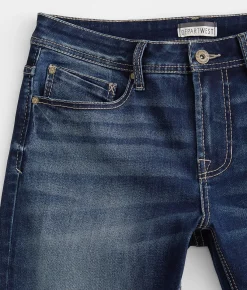 Sale Jeans|Bottoms | Departwest Seeker Straight Stretch Jean Nile