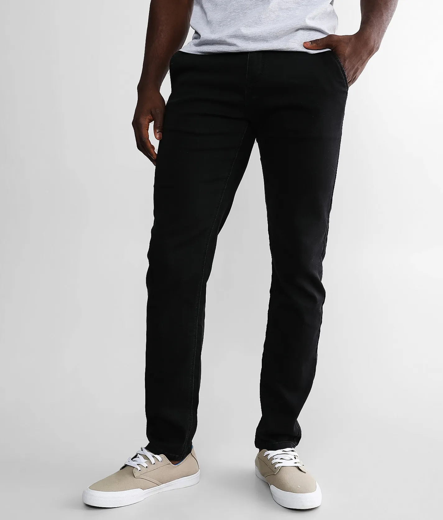 Departwest Seeker Taper Knit Chino Stretch Pant Black Discount