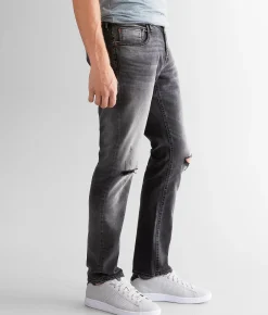 Departwest Seeker Taper Stretch Jean Washed Black Best