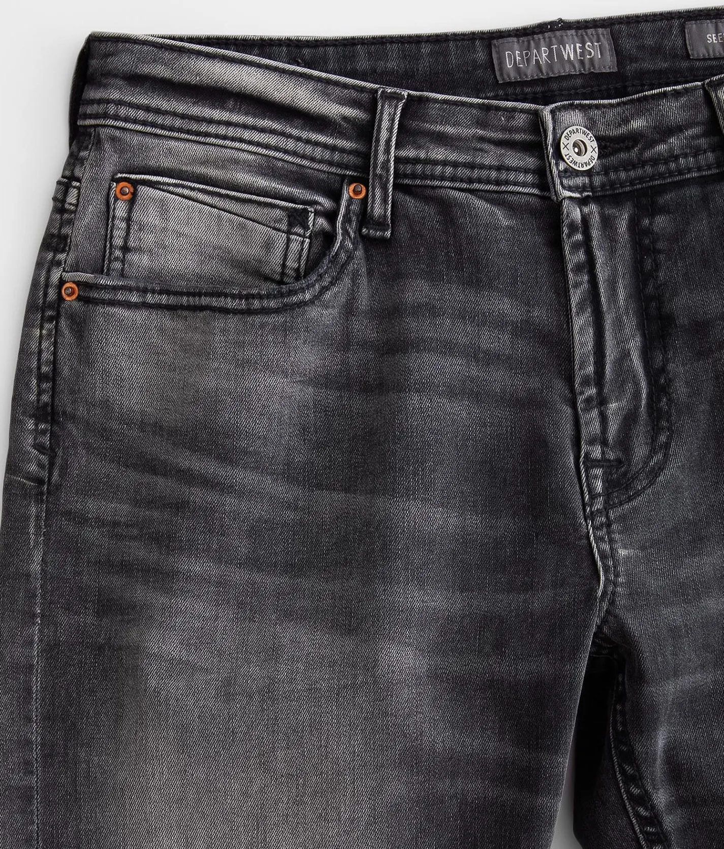 Departwest Seeker Taper Stretch Jean Washed Black Best