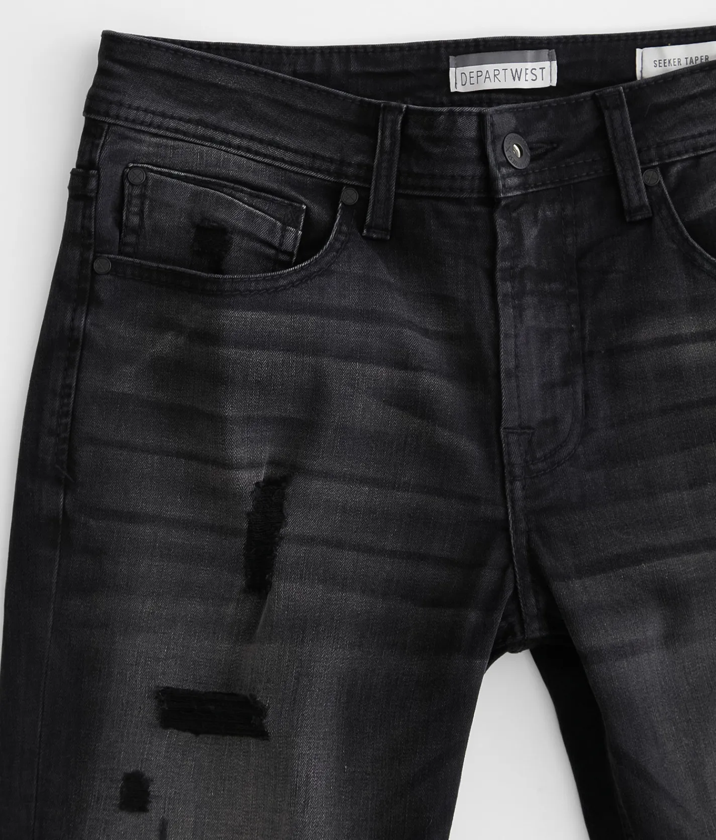 Sale Jeans|Bottoms | Departwest Seeker Taper Stretch Jean Blackwood
