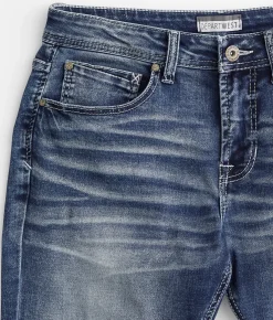 Bottoms|Jeans | Departwest Seeker Taper Stretch Jean Fortress