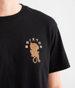 Brixton Seeks T-Shirt Black New