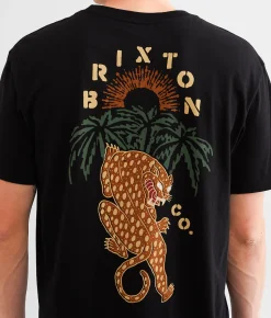 Brixton Seeks T-Shirt Black New