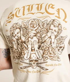 Sullen See No Evil T-Shirt Moonbeam Outlet