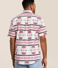 Tops | Departwest Seersucker Athletic Performance Stretch Shirt White