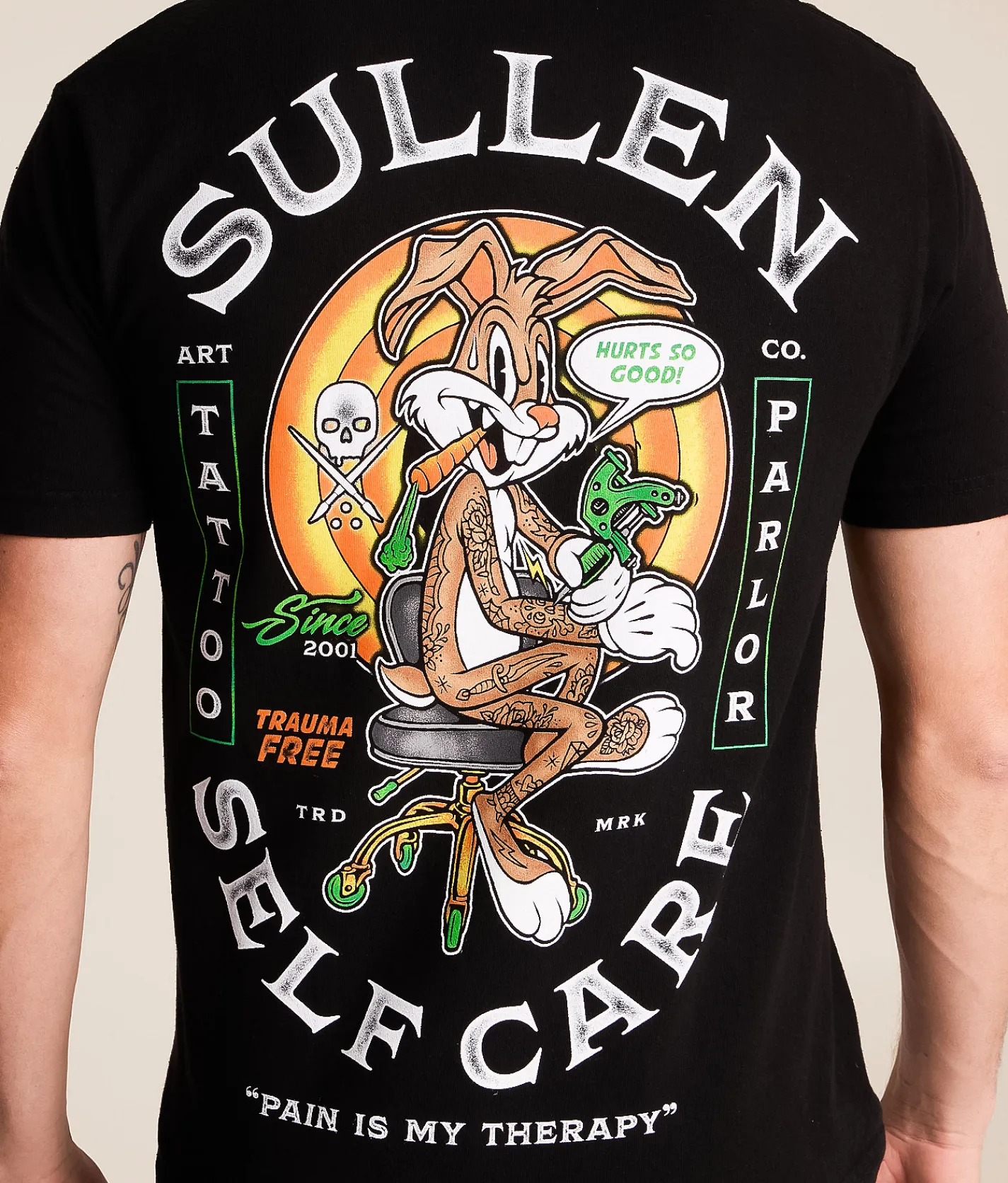 Sullen Self Care T-Shirt Jet Black Online